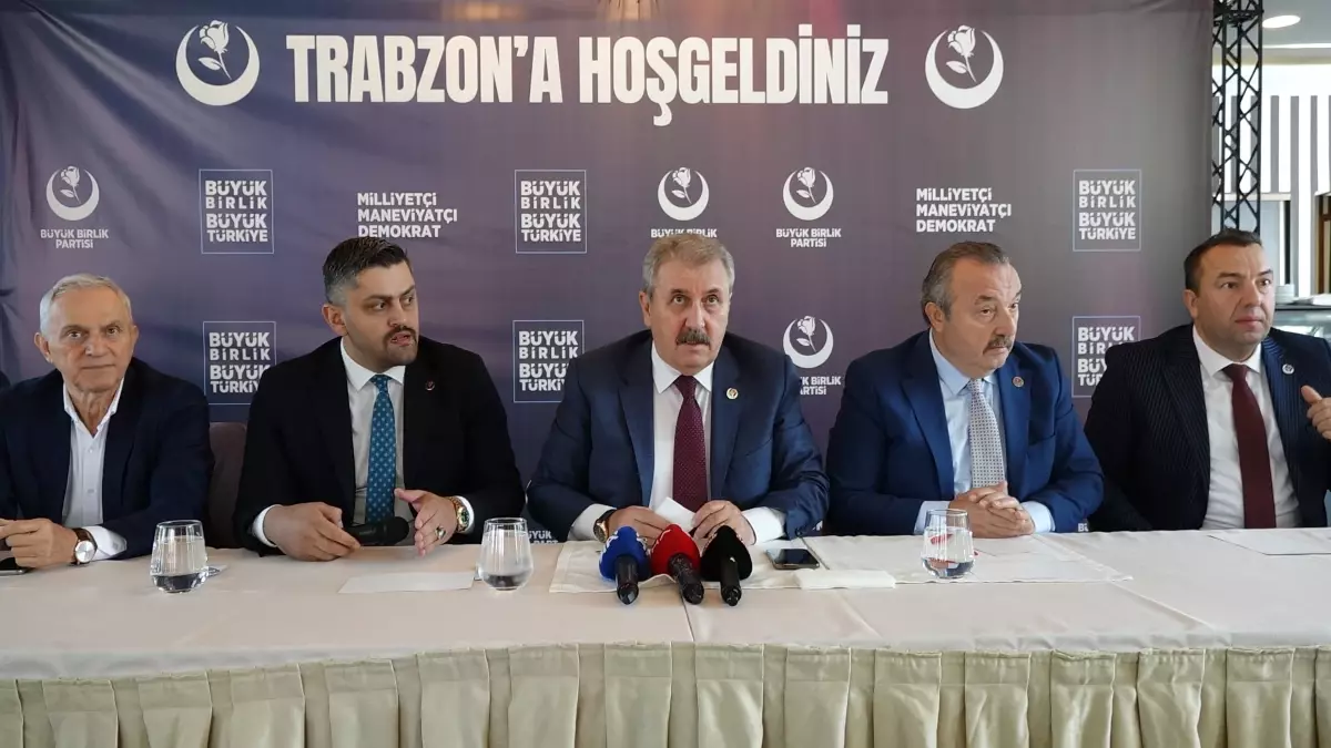 BBP Genel Başkanı Mustafa Destici: ‘Suriye’den çıkmadan Türkiye de çıkmayacaktır’