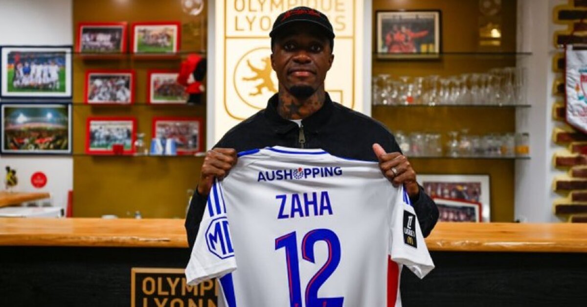 Son dakika haberi Wilfried Zaha resmen Lyon’da!