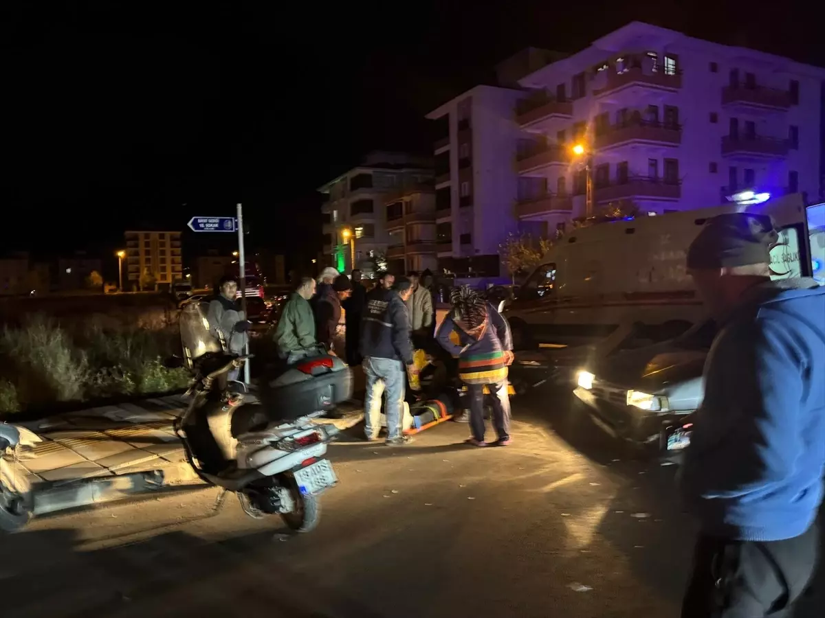 Çorum’da motosiklet kazası: 1 yaralı