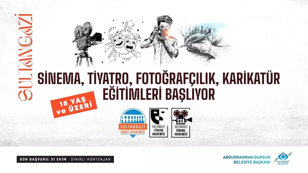 Sultangazi Belediyesi Sanat Akademileri’nde Yeni Dönem Kayıtları Başladı