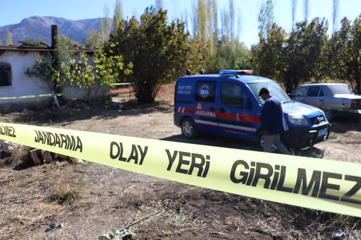 Tavas’ta Çifte Cinayet ve Yangın