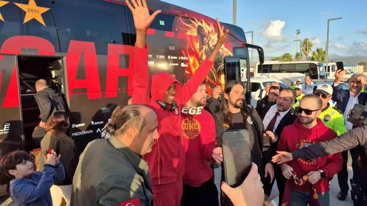 Galatasaray’a Bodrum’da Coşkulu Karşılama