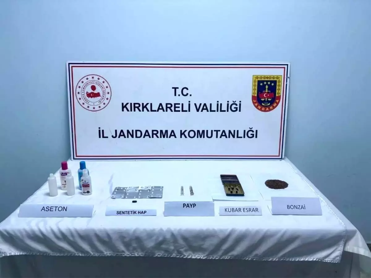 Kırklareli’nde Uyuşturucu Operasyonu