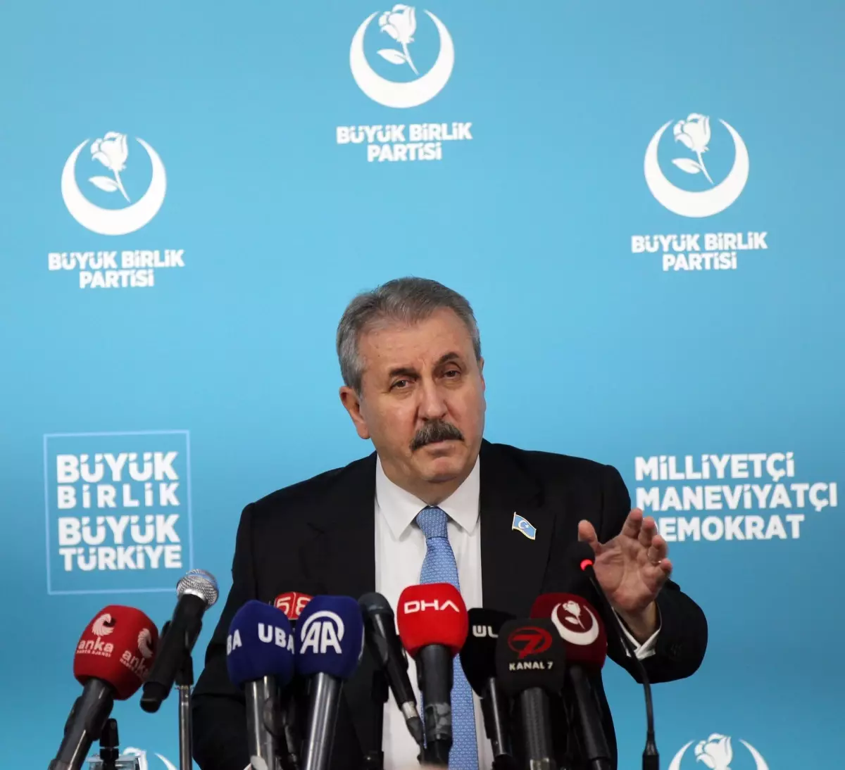 Mustafa Destici: Türkiye Suriye’deki Türkmenleri Önceliklendirmeli