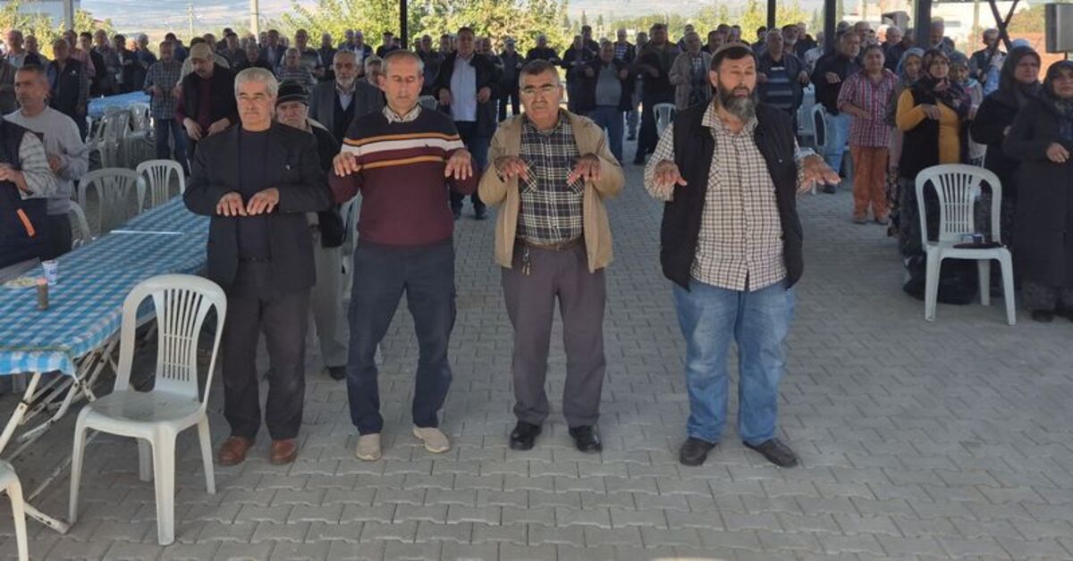 Turgutlu’da kuraklığın bitmesi için yağmur duası yapıldı