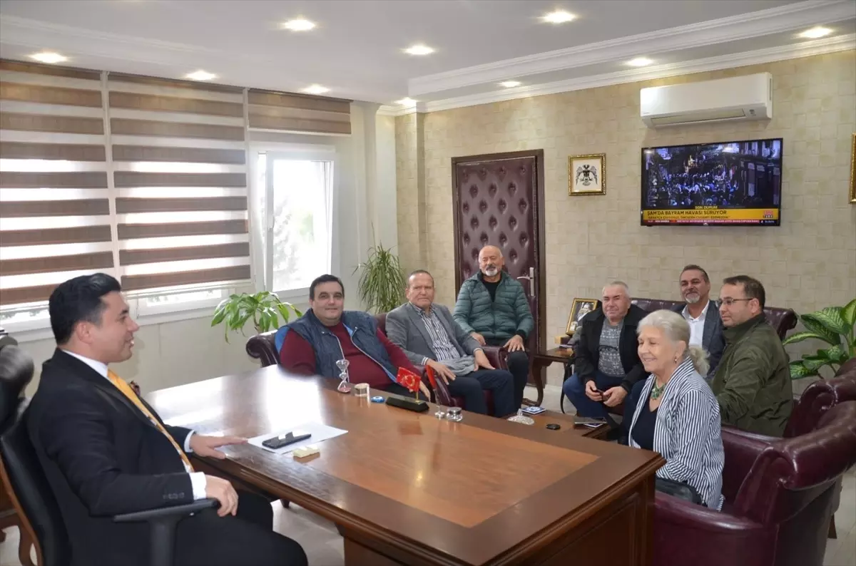 Gazeteciler Başsavcı’yı Ziyaret Etti