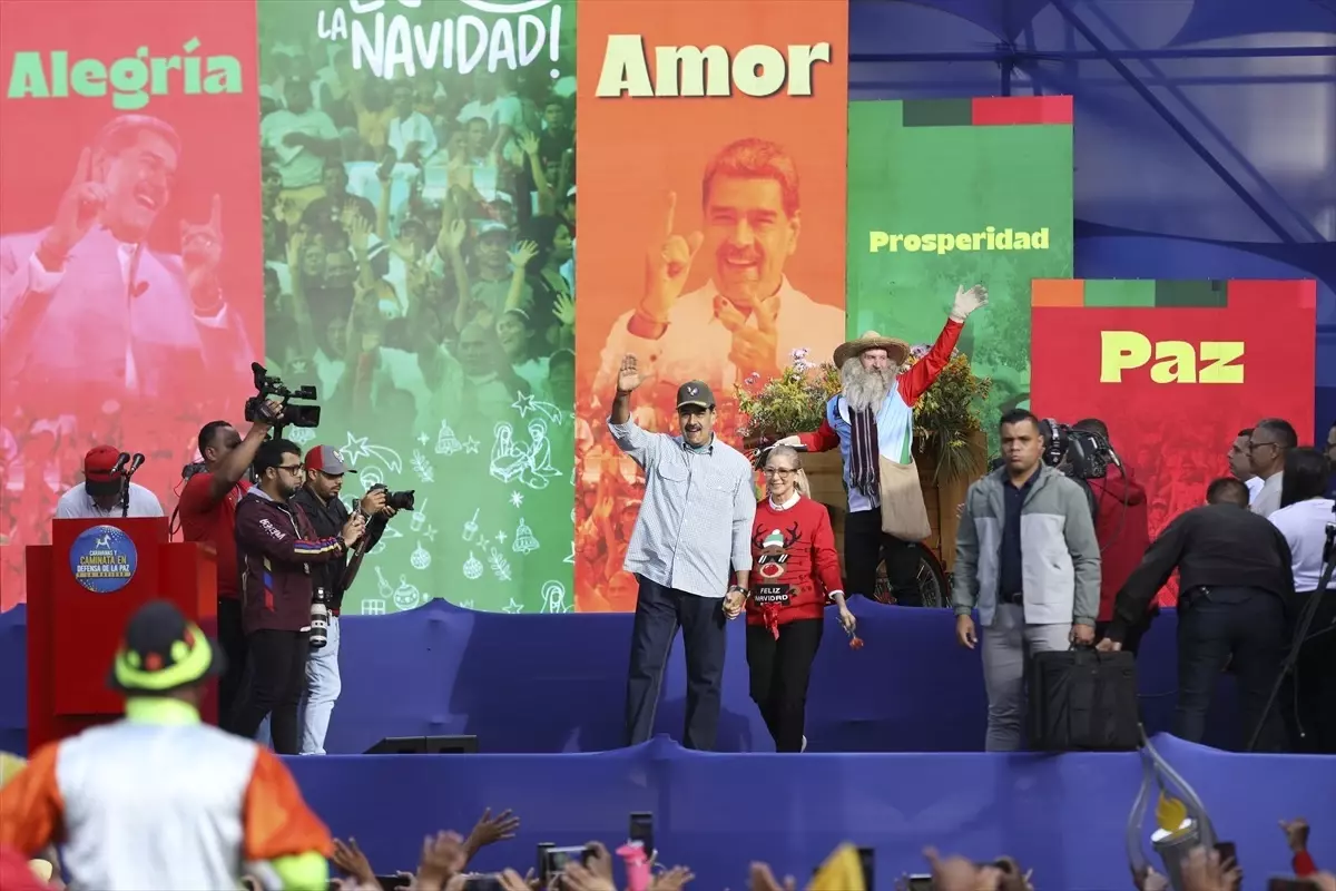 Maduro’ya Destek Yürüyüşü